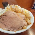 自家製麺 まる太 - ラーメン(300g)ニンニクアブラ