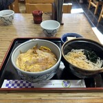 大村庵 - ミニカツ丼セット900円
