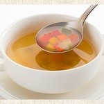 Consommé soup ¥150 (excluding tax)