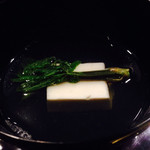 広尾 一会 - コシアブラ 胡麻豆腐