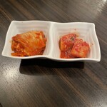 SATOブリアン - キムチ盛り