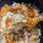 かどや食堂 - 汁だくと玉子の具合が絶妙^^