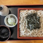 蕎麦処 丸花 - 2024.12.07 (土)    上天ざる　1500円（税込）