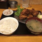 角打 よっち - 鶏唐定食¥680