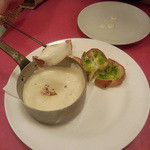 チーズフォンデュ