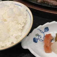 喜久家 - 白めし＋お漬けもの
