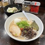 平九郎R - 平九郎ラーメンのランチセット。旨し。