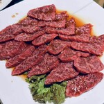 焼肉の店 秀 - 並カルビ　これで並です。