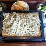 手打そば うどん あわ家 頌庵 - 玄そば♪細切りだけどシャッキリ♪蕎麦の香りも良かった♪