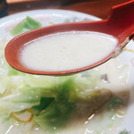 ちゃんぽん亭 一天愛 - 野菜少なめちゃんぽん  ¥770 スープ アップ