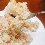 ちゃんぽん亭 一天愛 - チャーハン  ハーフ  ¥350  リフトアップ