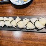 たけうち - イカの半身は寿司に