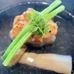 海老亭別館 - 甘海老と里芋のお椀