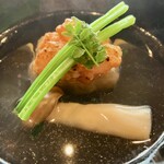 海老亭別館 - 甘海老と里芋のお椀