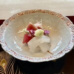 海老亭別館 - 迷い鰹、カワハギ