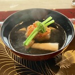 海老亭別館 - 甘海老と里芋のお椀