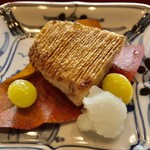 海老亭別館 - 新湊の鰤カマ・焼物