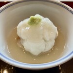 海老亭別館 - 甘鯛・蕪蒸し