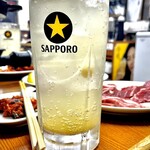 ジンギスカン羊はち - ジンギスカン専用ハイボール（生姜たっぷり！）