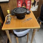 ジンギスカン羊はち - 席