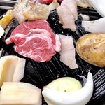 ジンギスカン羊はち - 焼き画