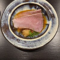 鮨 十兵衛 - 鰤シャブ、山うにと大根、ねぎの薬味