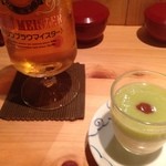 器楽亭 - ブラウマイスターで乾杯