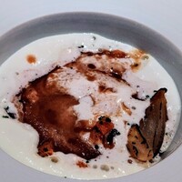 レ セゾン - 玉ねぎのスープ ∼雲のように仕上げた熟成コンテチーズ∼