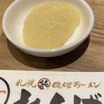 れんげ - 味変用のすりおろしニンニク