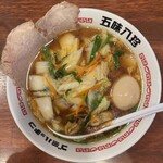 なにわの五味八珍ラーメン - ラーメン　1,000円