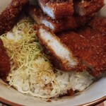 Country Road from1 - ランチのソースカツ丼大盛りのご飯