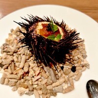 Oysterbar&Wine BELON 渋谷店 - 生雲丹のプリン