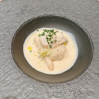 Oysterbar&Wine BELON 渋谷店 - 牡蠣と帆立のフリカッセ