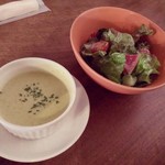 ビストロ セー - ランチ　前菜とスープ