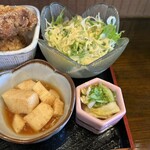 山鶴 - 付け合わせ