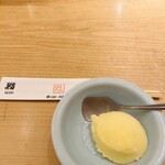 鮨　しらはた - りんごシャーベット