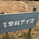 喫茶 蓼科アイス - 看板