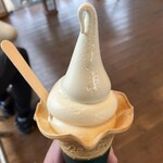 喫茶 蓼科アイス - 濃厚バニラソフトクリーム
