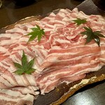 旬彩 かづ - 豚しゃぶしゃぶ