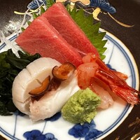 銀座 鮨 たじま - 刺身の盛り合わせ