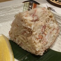 銀座 鮨 たじま - 毛蟹の甲羅詰め