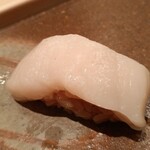鮨 銀座 おのでら - 追加のホタテ