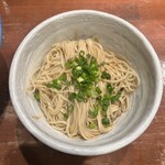 麺や而今 - 限定替え玉（現金200円）