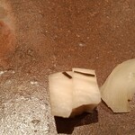 鮨 銀座 おのでら - 箸休め(大根の漬物)