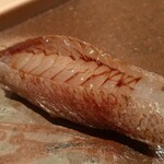 鮨 銀座 おのでら - かすご鯛