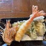 くるまえびキッチンTAMAYA - 天ぷら