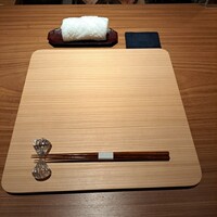 好日 - 卓上の設え。
