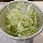 とんかつ 蒼樹 - キャベツ