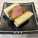 とんかつ 蒼樹 - 林SPFひれかつサンド　