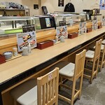 築地すし 竹若 - 店内でもお召し上がりいただけます。